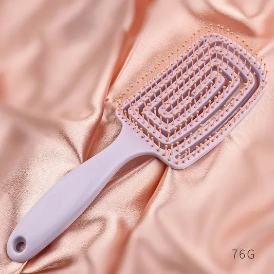 1pcs Massage Comb – Anti-Static Wet Hair Brush for Salon Styling