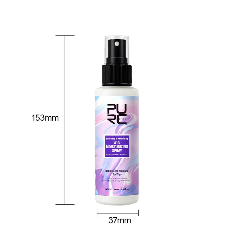 Wig Leave-In Conditioner – PURC Smoothing, Anti-Static, 100ml Spray