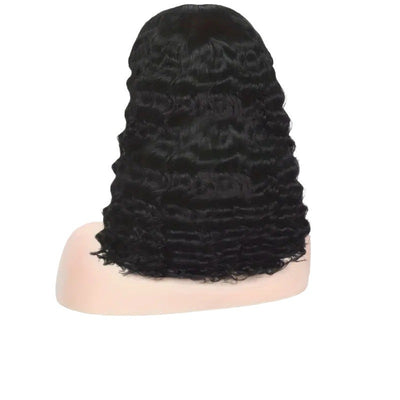 Double Drawn Water Wave Bob Wig