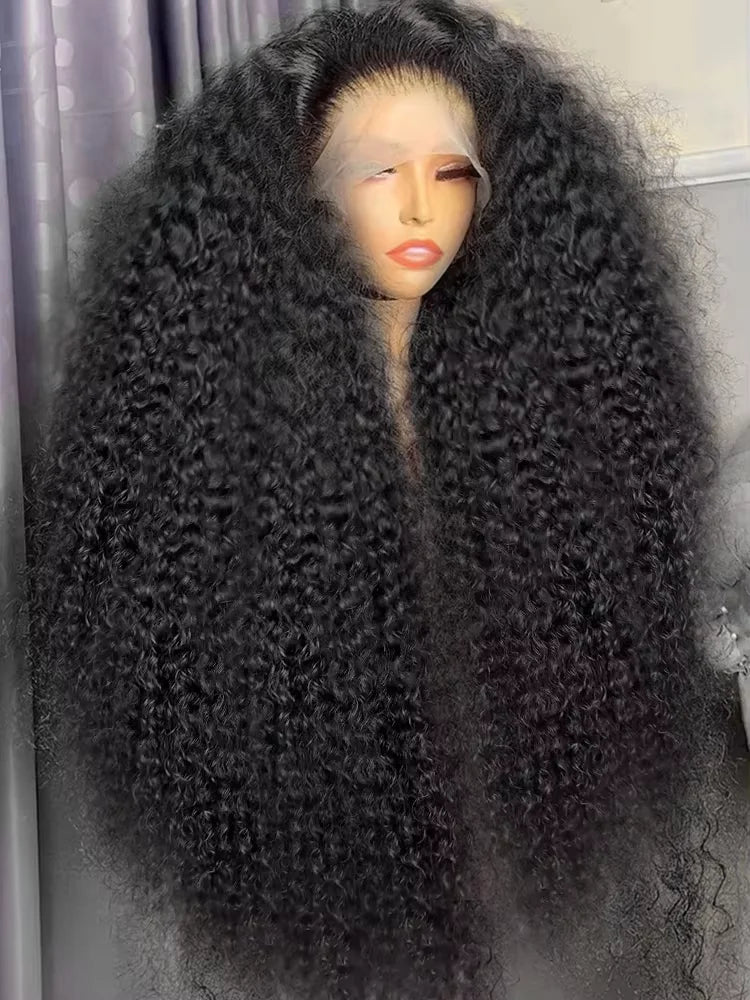 HD Lace Deep Wave Human Hair Wig - Brazilian Virgin Human Hair