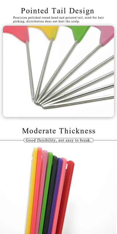 Pro Pointed Tail Comb – Anti-Static Hairdressing & Styling Tool