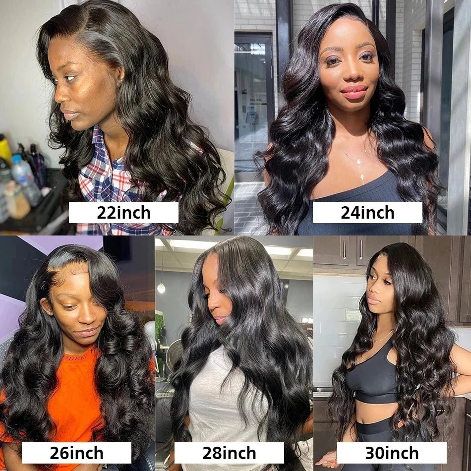 Body Wave Hair Bundles – Brazilian Virgin, 3/4 Bundles, 30 Inch