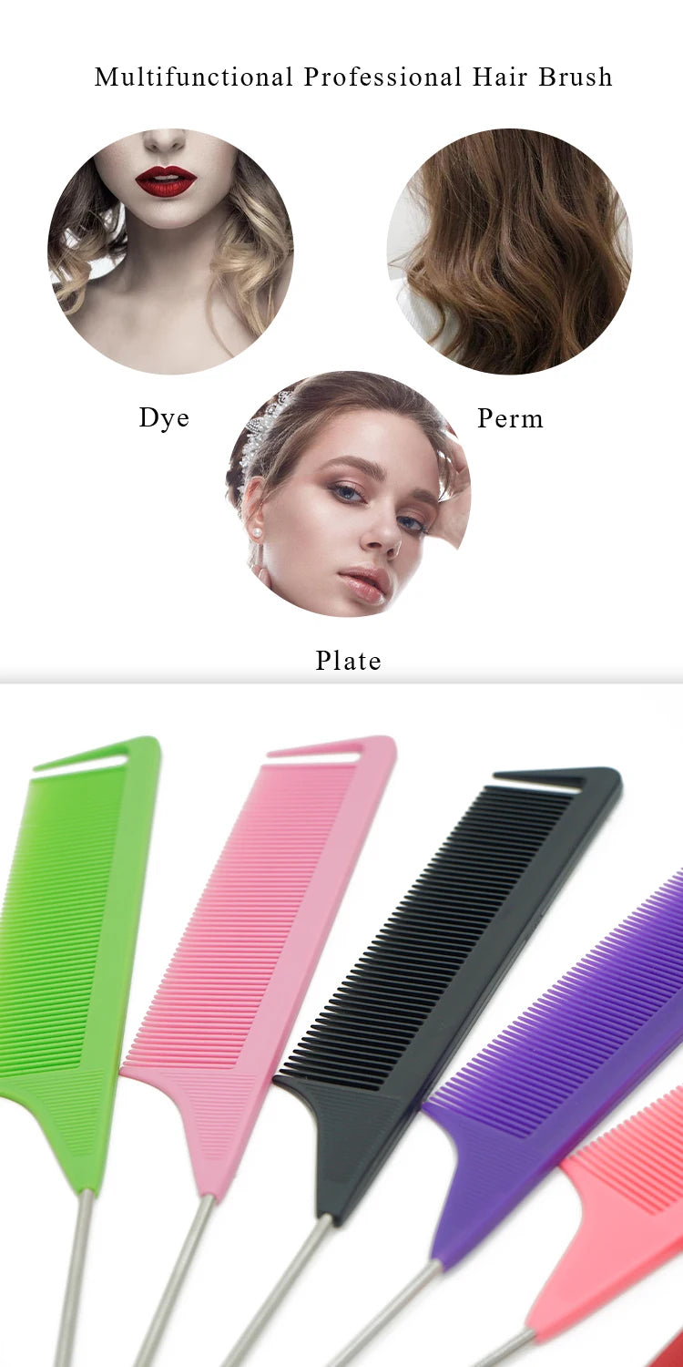 Pro Pointed Tail Comb – Anti-Static Hairdressing & Styling Tool