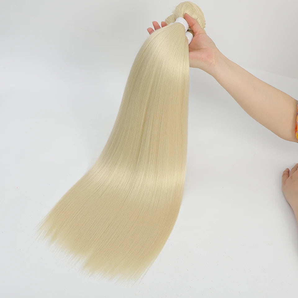 Bone Straight Hair Bundles – Natural & Synthetic Yaki Straight Extensions