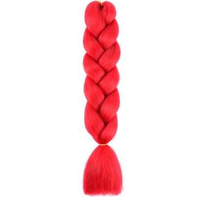 Synthetic Jumbo Braids Hair – 24 Inch Afro Ombre Kanekalon Extensions