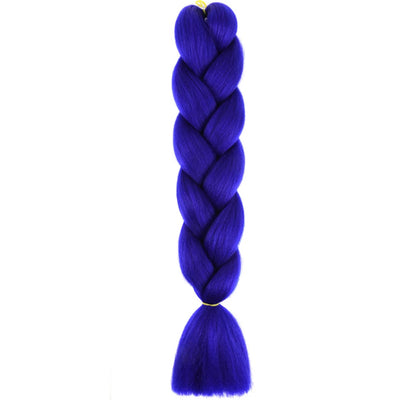 Synthetic Jumbo Braids Hair – 24 Inch Afro Ombre Kanekalon Extensions