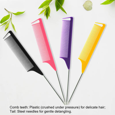 Pro Pointed Tail Comb – Anti-Static Hairdressing & Styling Tool