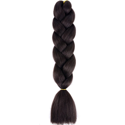 Synthetic Jumbo Braids Hair – 24 Inch Afro Ombre Kanekalon Extensions