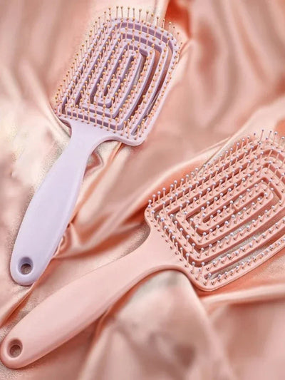 1pcs Massage Comb – Anti-Static Wet Hair Brush for Salon Styling