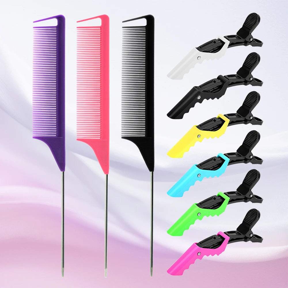 Pro Pointed Tail Comb – Anti-Static Hairdressing & Styling Tool