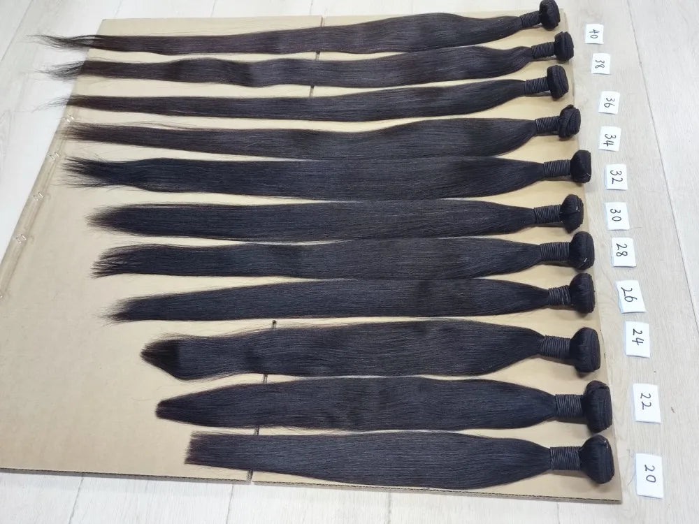 Brazilian Straight Hair Bundles – 10A Raw Human Hair