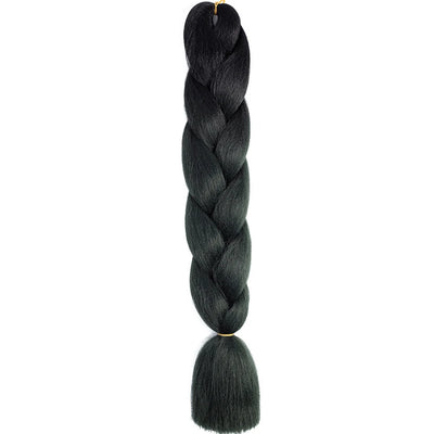 Synthetic Jumbo Braids Hair – 24 Inch Afro Ombre Kanekalon Extensions