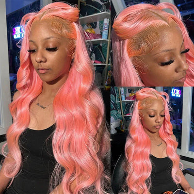 613 Honey Blonde Body Wave Wig HD Lace Front Human Hair Wig