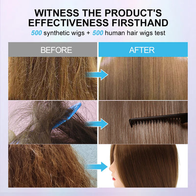 PURC 2-IN-1 Sulfate-Free Wig Shampoo – For Synthetic & Human Hair