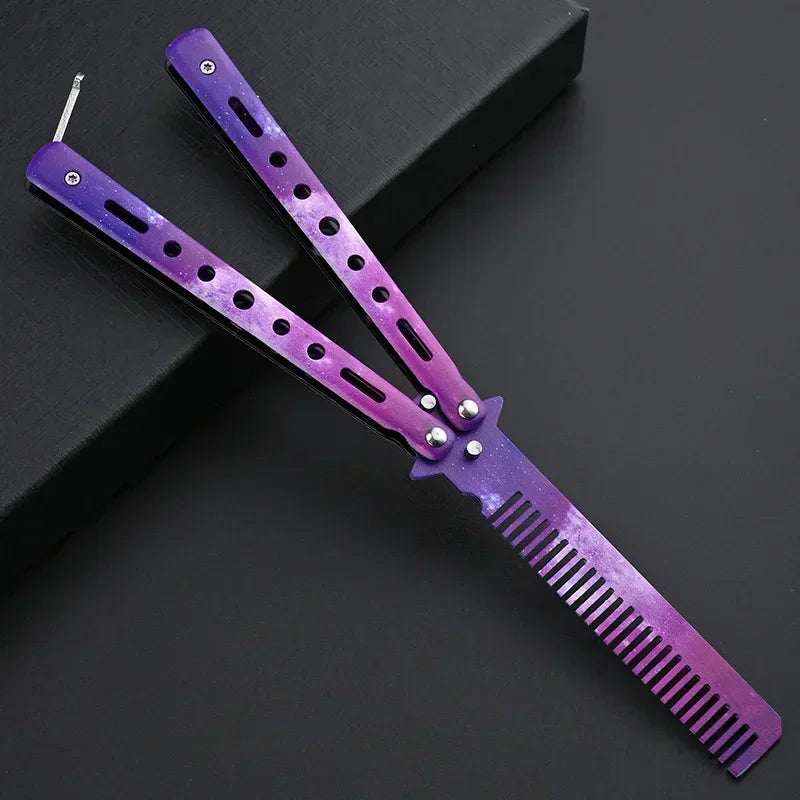 CSGO Butterfly Trainer – Practice Tool with Stainless Steel Comb