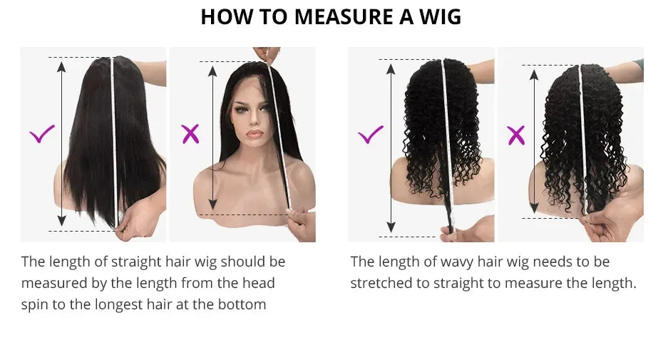 HD Transparent Lace Wig – 40" Body Wave, 180 Density, 13x6/13x4