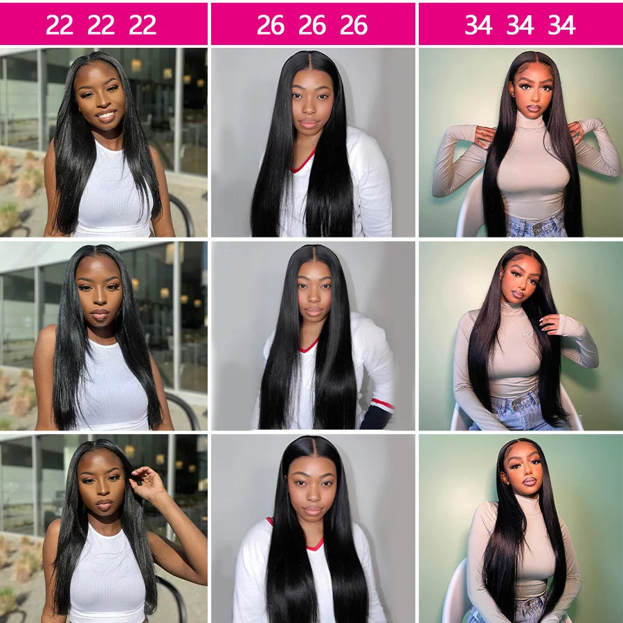 Brazilian Straight Hair Bundles – 10A Raw Human Hair