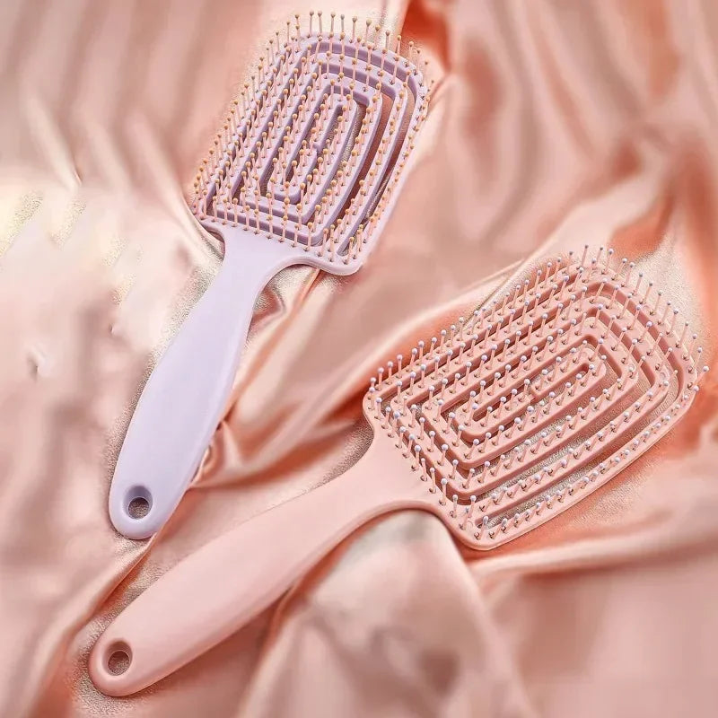 1pcs Massage Comb – Anti-Static Wet Hair Brush for Salon Styling