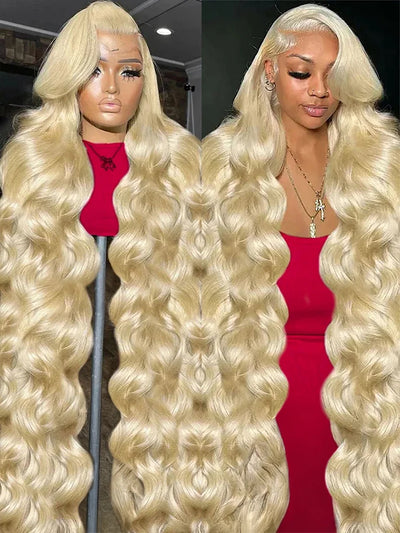 613 Honey Blonde Body Wave Wig HD Lace Front Human Hair Wig