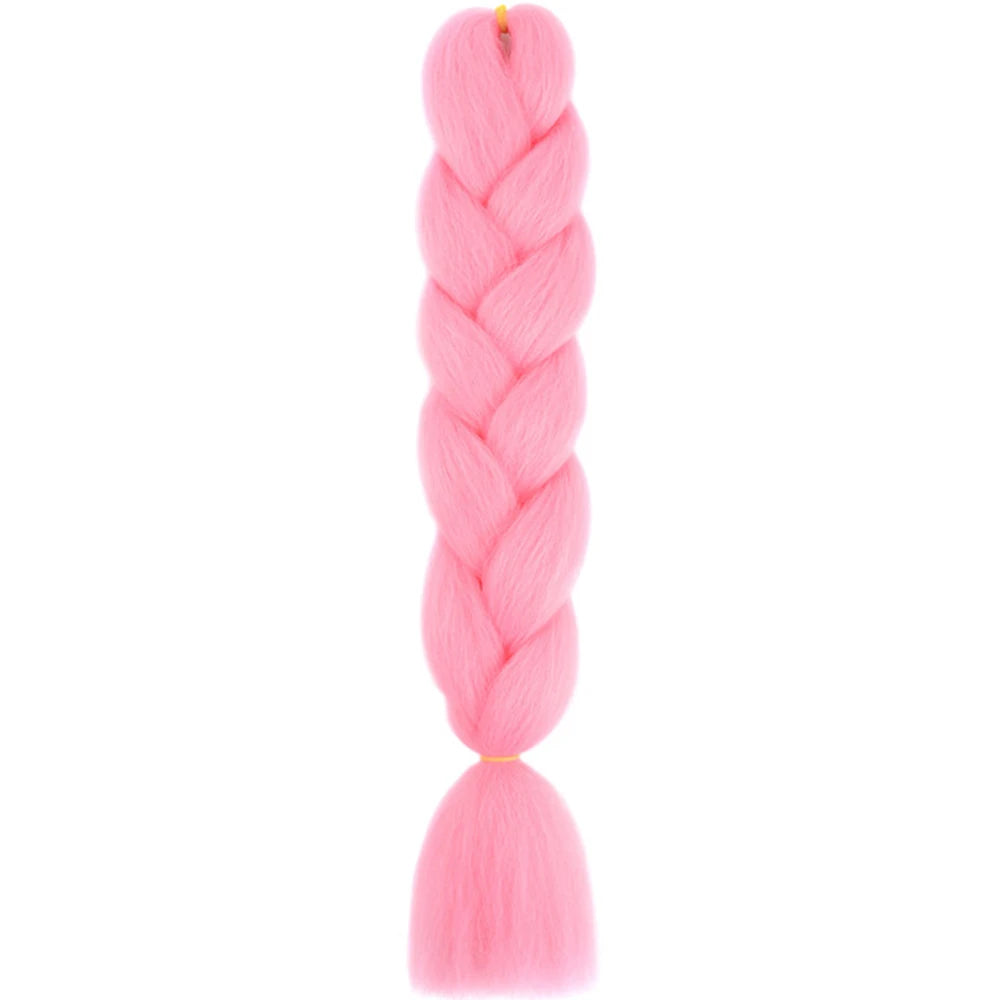 Synthetic Jumbo Braids Hair – 24 Inch Afro Ombre Kanekalon Extensions