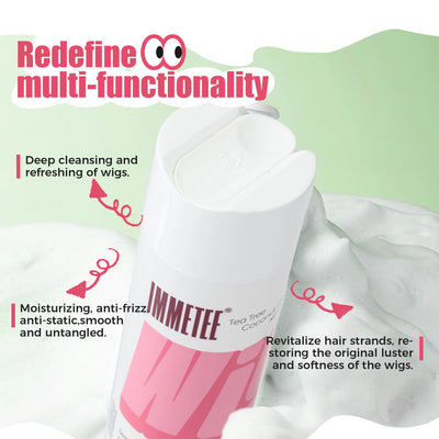 Professional Wig Shampoo – Clean & Nourish Human & Synthetic Hair Wigs