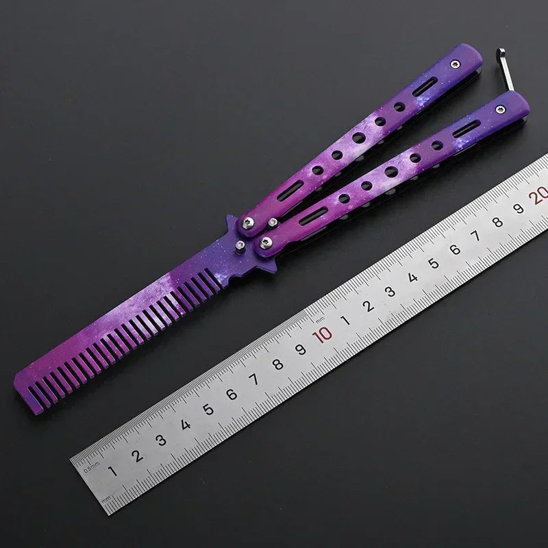 CSGO Butterfly Trainer – Practice Tool with Stainless Steel Comb
