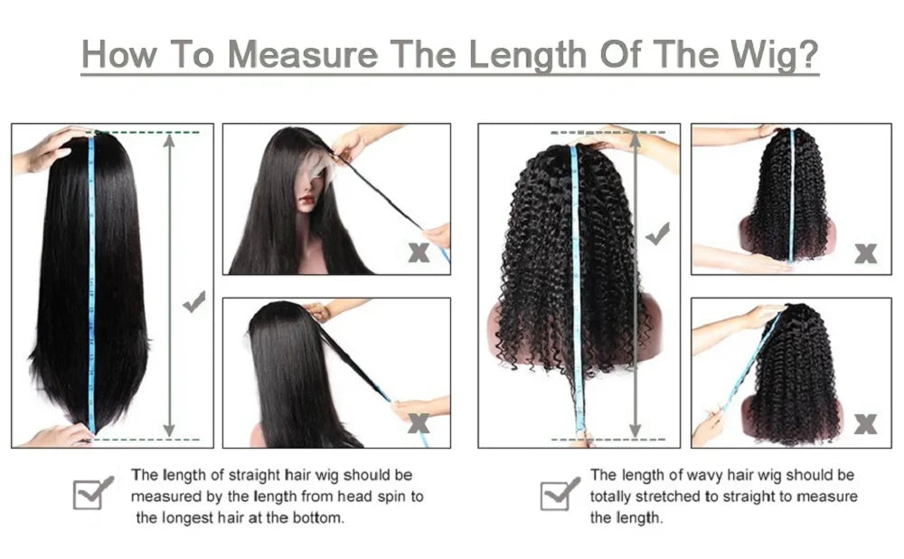 None Lace Front Kinky Curly Headband Wigs - human hair