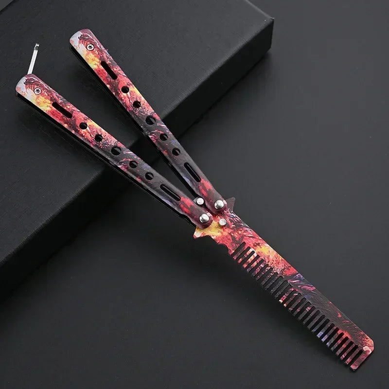 CSGO Butterfly Trainer – Practice Tool with Stainless Steel Comb
