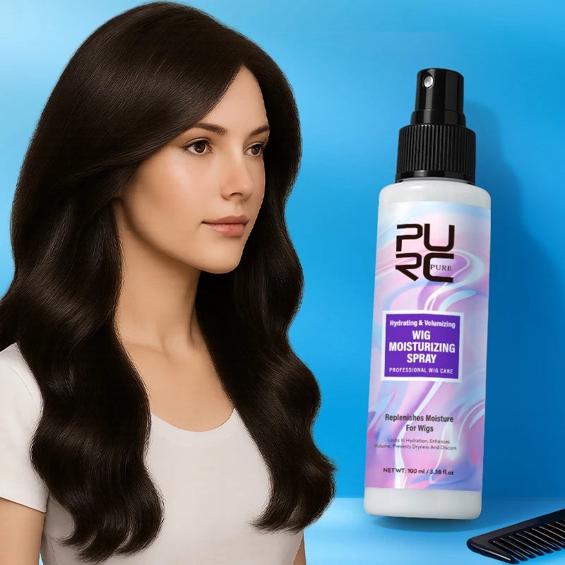 Wig Leave-In Conditioner – PURC Smoothing, Anti-Static, 100ml Spray