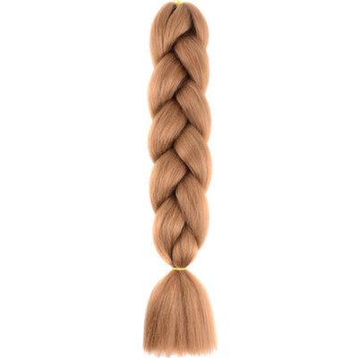 Synthetic Jumbo Braids Hair – 24 Inch Afro Ombre Kanekalon Extensions