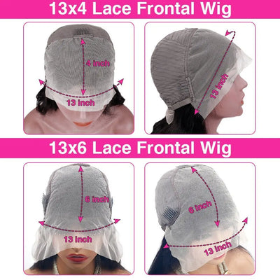 200 Density Burgundy HD Lace Wig – 13x6 Frontal, Straight Human Hair