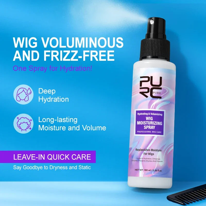 100ml PURC Leave-In Conditioner – Keratin Moisturizing Hair Repair Spray