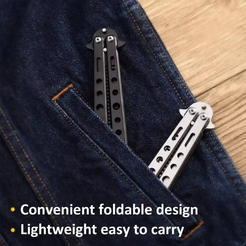 CSGO Butterfly Trainer – Practice Tool with Stainless Steel Comb