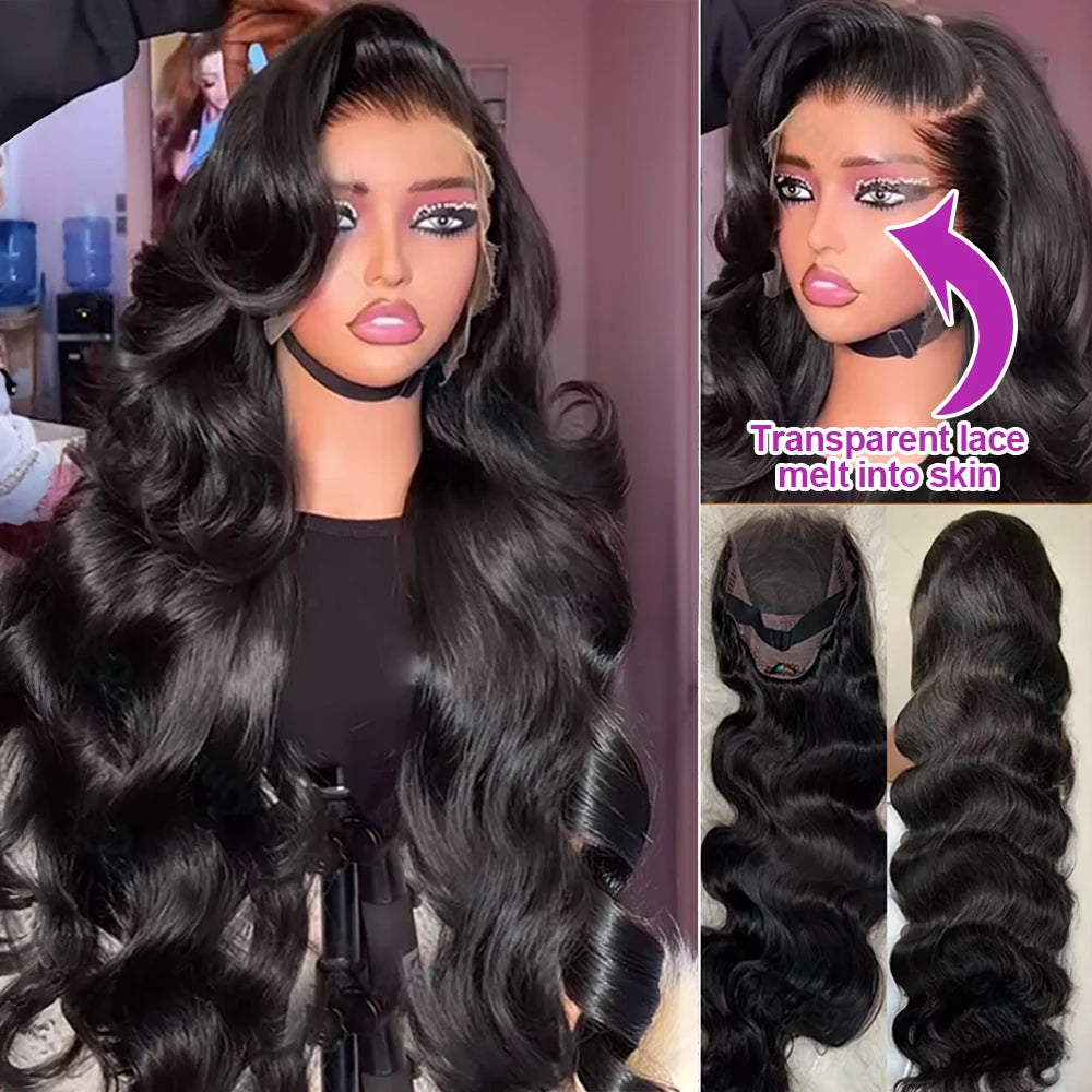300% Density Body Wave Wig 13x4/13x6/7x5 HD Lace, 40-50 Inch