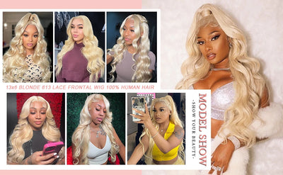 613 Honey Blonde Body Wave Wig HD Lace Front Human Hair Wig
