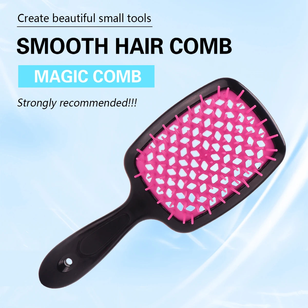 Air Cushion Comb Hair Brush – Anti-Static Massage for Wet & Curly Hair