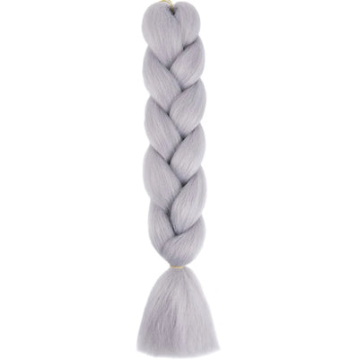 Synthetic Jumbo Braids Hair – 24 Inch Afro Ombre Kanekalon Extensions