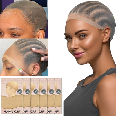 8-20 Pcs Nude Wig Caps – Thin, Transparent, High-Elastic, Breathable