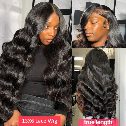 Brazilian Body Wave Wig – Wear & Go, 13x4/5x5/13x6 HD Lace, 100% Human Hair