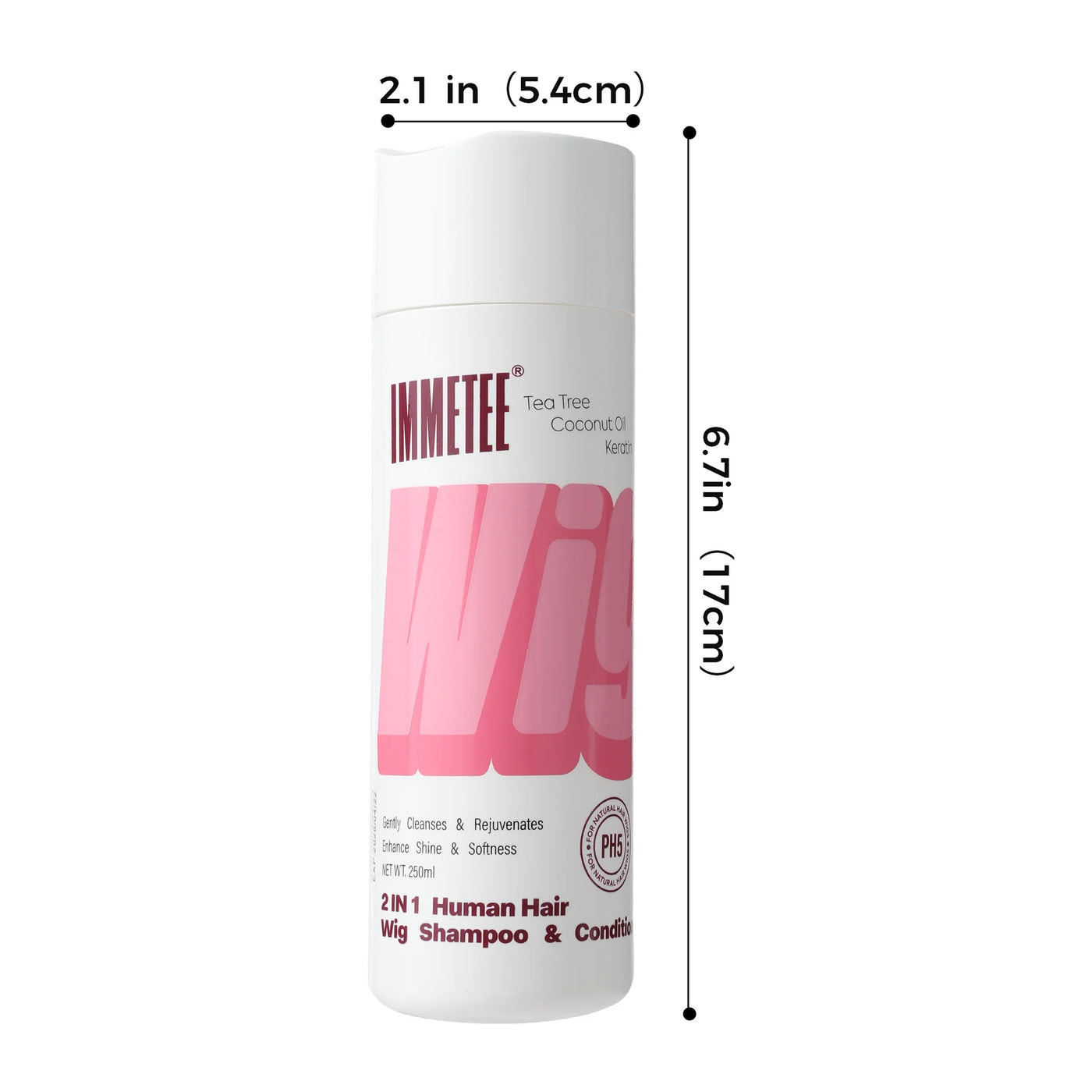 Professional Wig Shampoo – Clean & Nourish Human & Synthetic Hair Wigs