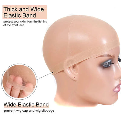 HD Wig Cap Pack – Thin, Invisible, Breathable Lace Front Caps