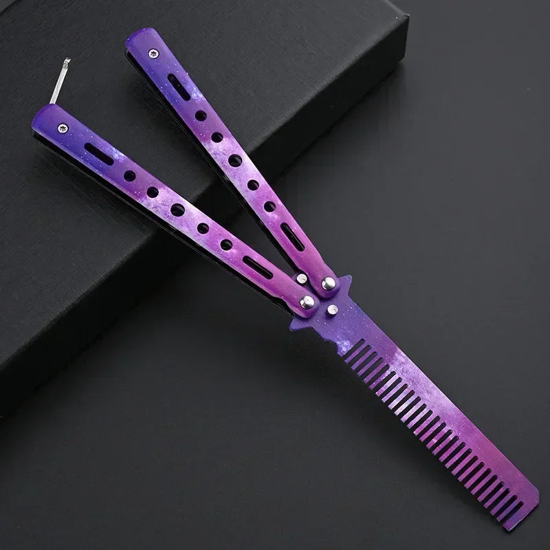 CSGO Butterfly Trainer – Practice Tool with Stainless Steel Comb