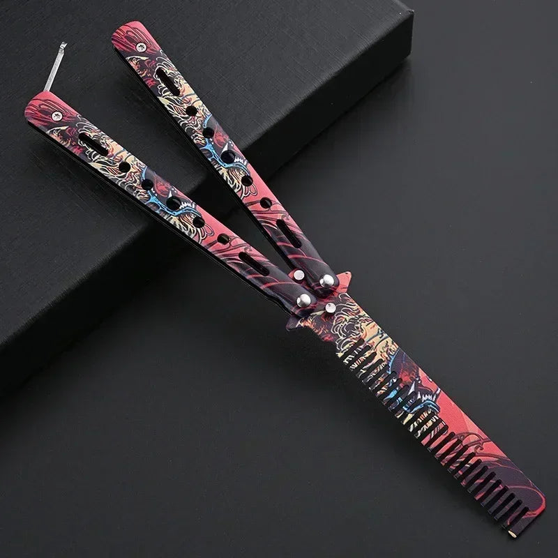 CSGO Butterfly Trainer – Practice Tool with Stainless Steel Comb