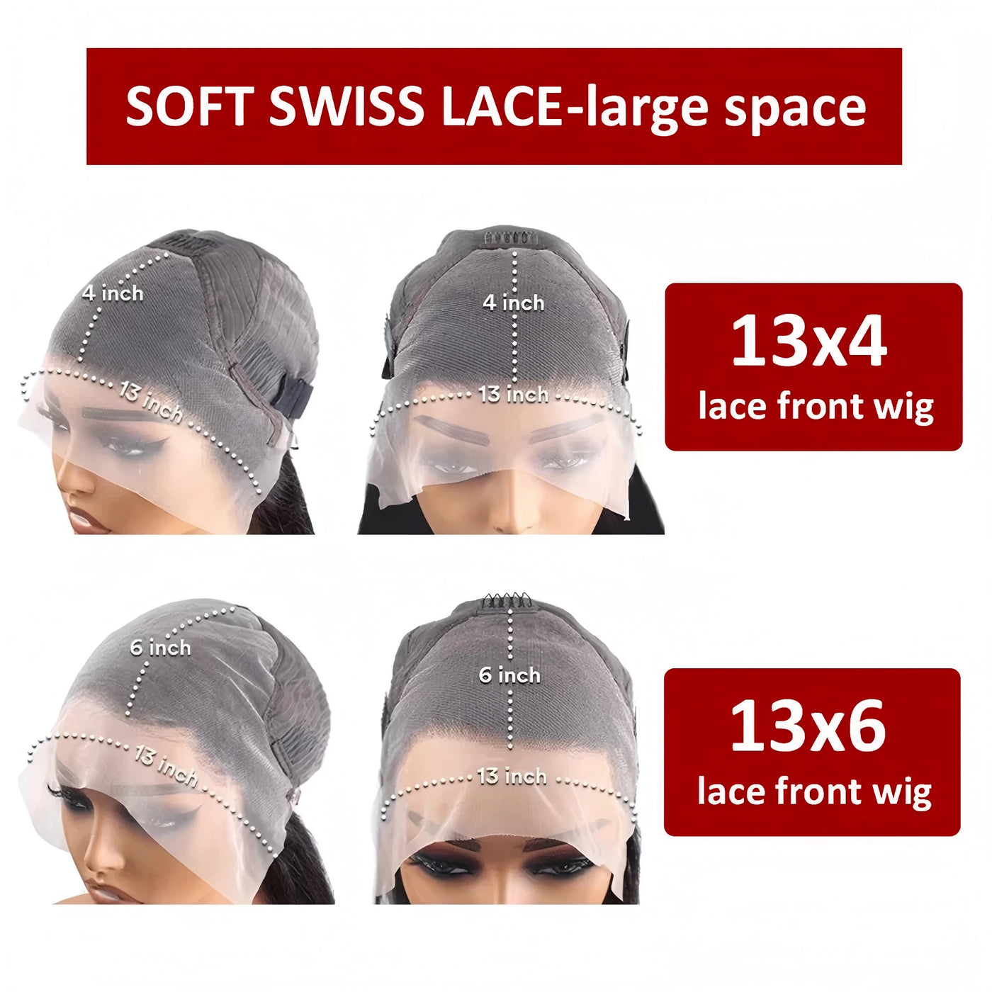 99j Burgundy Straight Pre-Plucked Glueless13x4 13x6 Lace Front Human Hair Wig