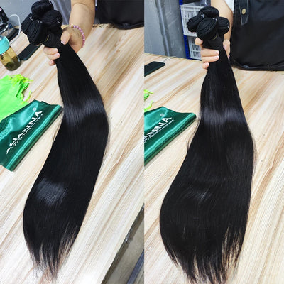 Brazilian Straight Hair Bundles – 10A Raw Human Hair