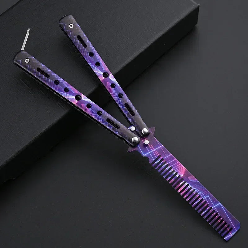 CSGO Butterfly Trainer – Practice Tool with Stainless Steel Comb