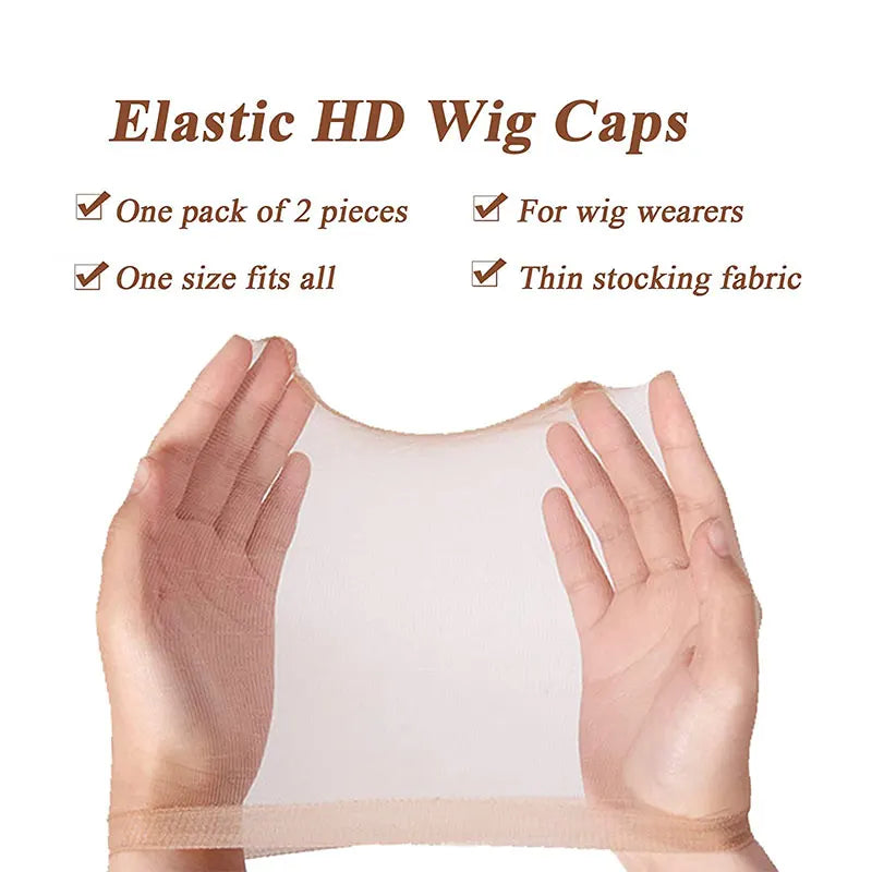 HD Wig Cap Pack – Thin, Invisible, Breathable Lace Front Caps