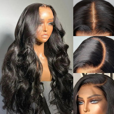 HD Lace Body Wave Human Hair Wig - Brazilian Remy Hair (13x4/13x6 Lace Front)