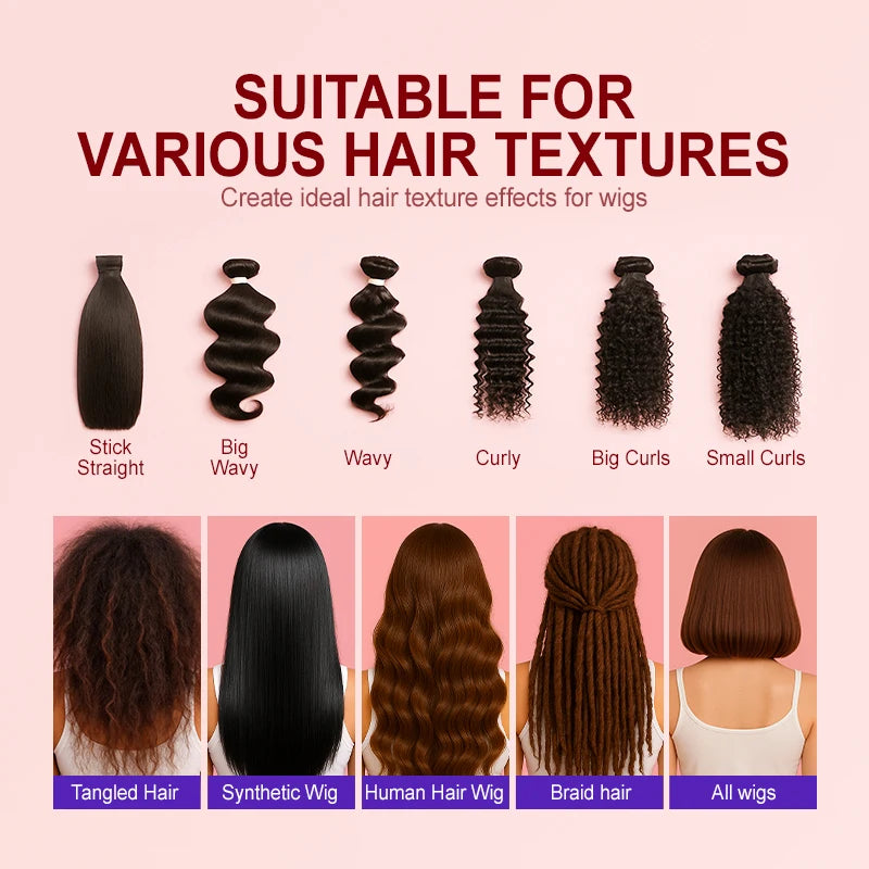 PURC Wig Fragrance Mousse & Hair Serum – Oil Control & Deep Cleansing