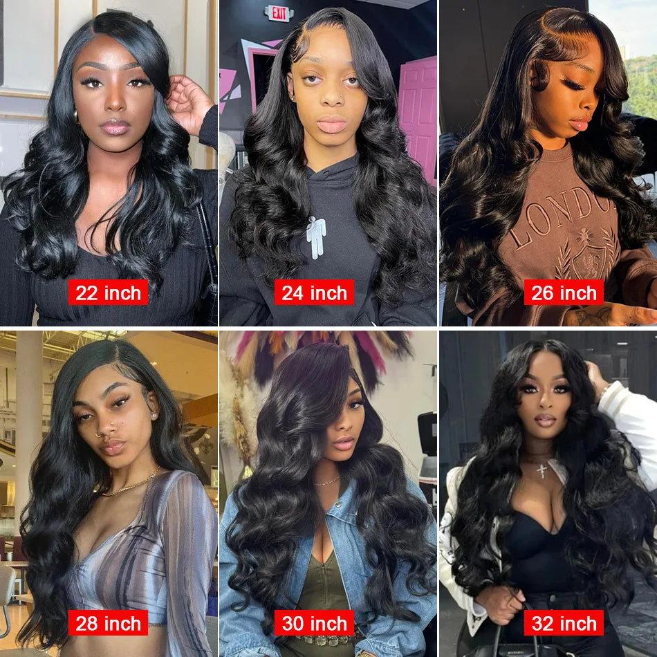 Brazilian Body Wave Wig – Wear & Go, 13x4/5x5/13x6 HD Lace, 100% Human Hair